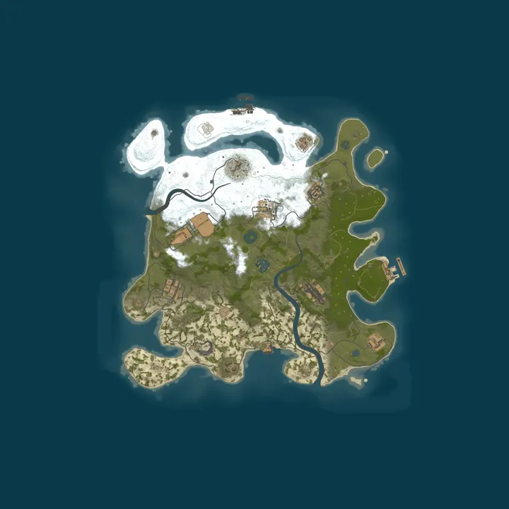 Map of 888 RUST #1 | ДЛЯ НОВИЧКОВ | MONDAY
