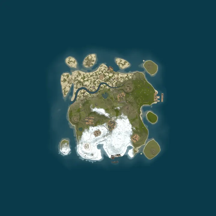 Map of [TR] Rust Turkey Adalet 3X Wipe: Sali /Cumartesi Saat 19:00