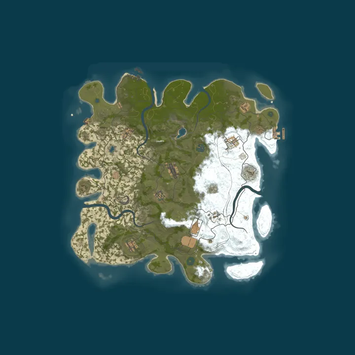 Map of Siberia [PVE] Hardcore