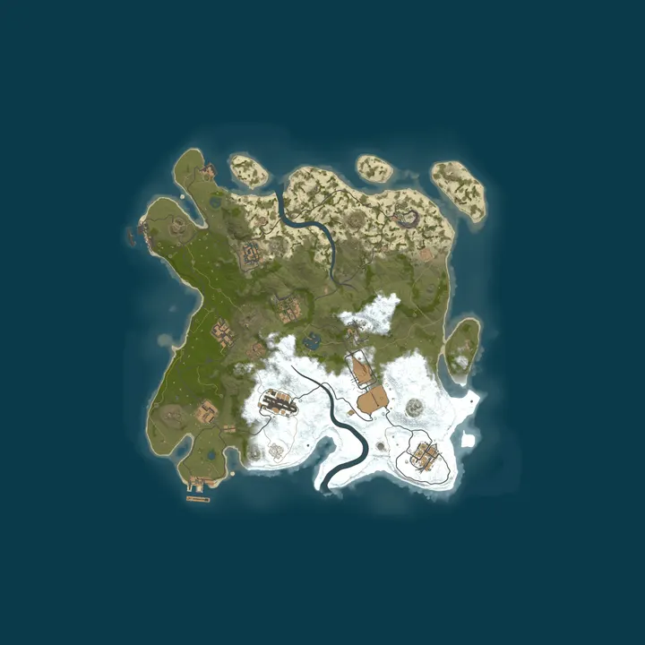 Map of [BR/LATAM] NEXXUS RUST - 5X [SOLO/DUO/TRIO] - FULLWIPE 12/10