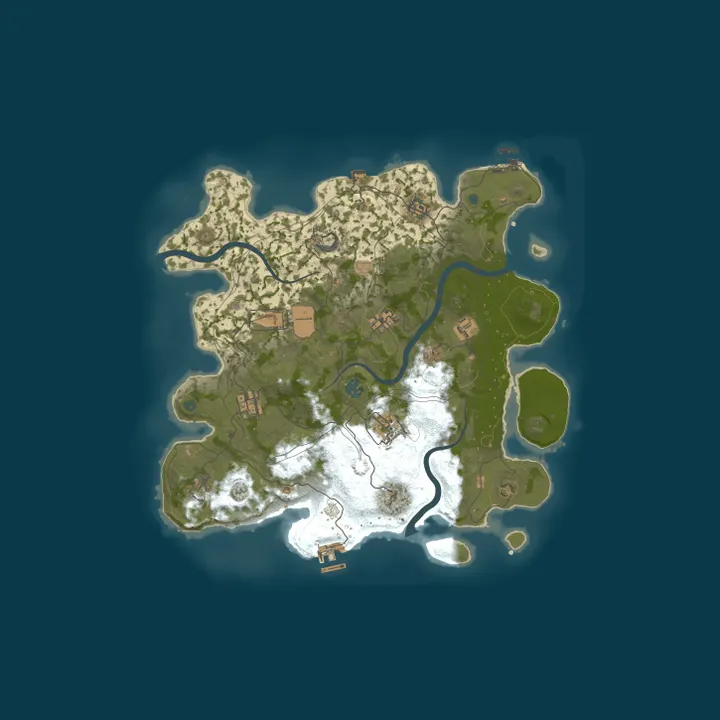Map of [BR/LATAM] Rust Na Veia | MAX 4 |