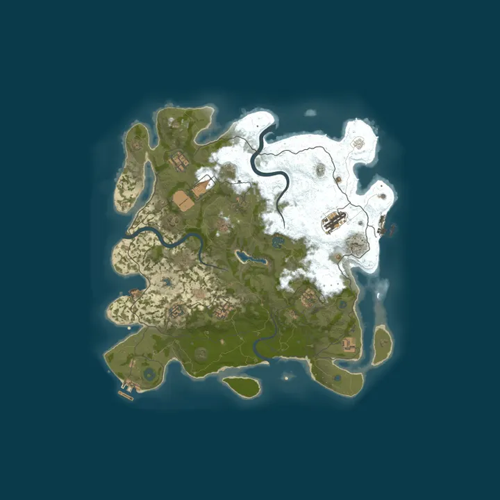 Map of Flood PVE | RAID BASES