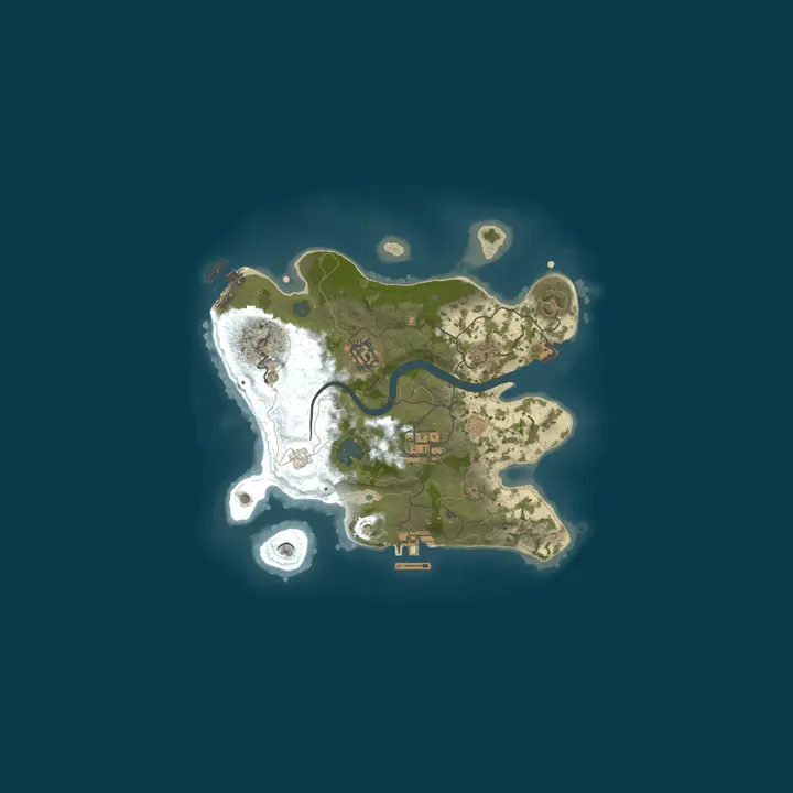Map of RU | ★ Dream Rust x2 | Max 5 | TP | RaidBases | Kits