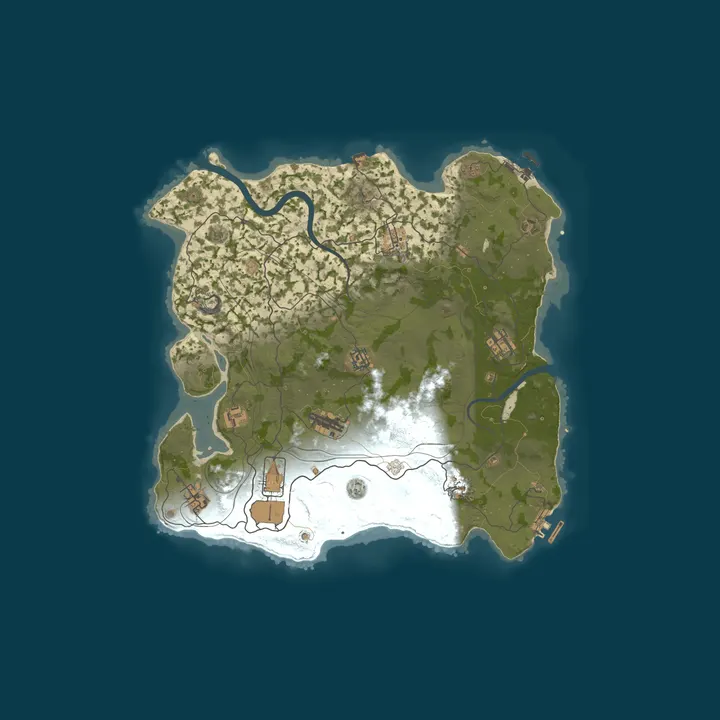 Map of WARBANDITS.GG AU 3X |Solo/Duo|LootX3| JUST WIPED