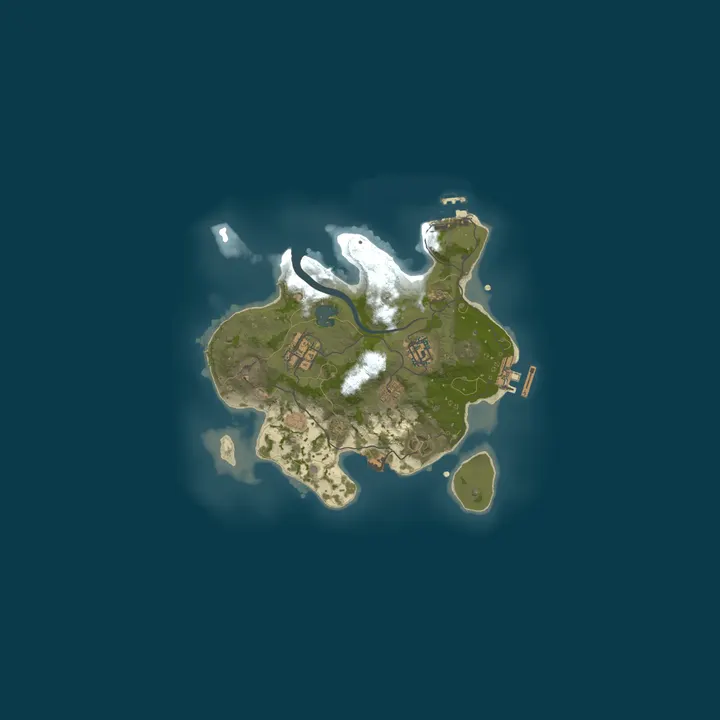 Map of A PingRite.com Server