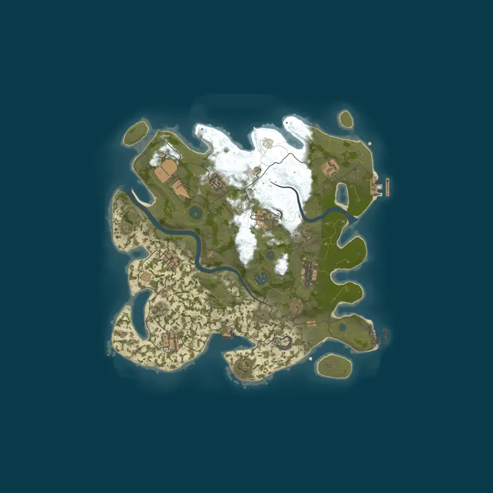 Map of [EU][UK][HUN] Rust Hungary PVE/PVP OFFICIAL