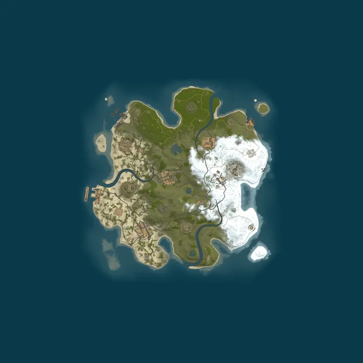 Map of PapaJuan Land