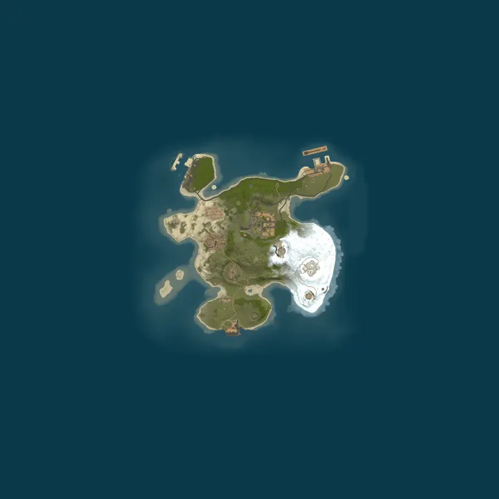 Map of GodlikeHost Server