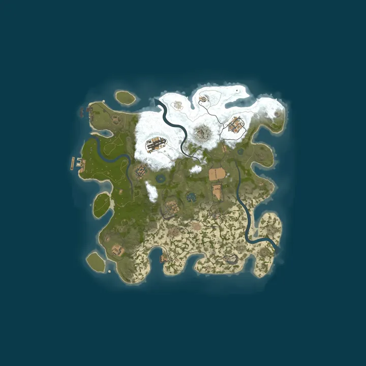 Map of SERVER