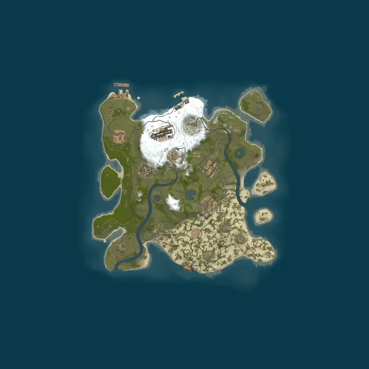 Map of Rust n Roast x3 SOLO/DUO | Weekly Wipe