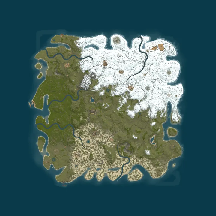 Map of RUSTY BURGER - 2X | 3 Days Offline Protection | Solo/Duo/Trio |