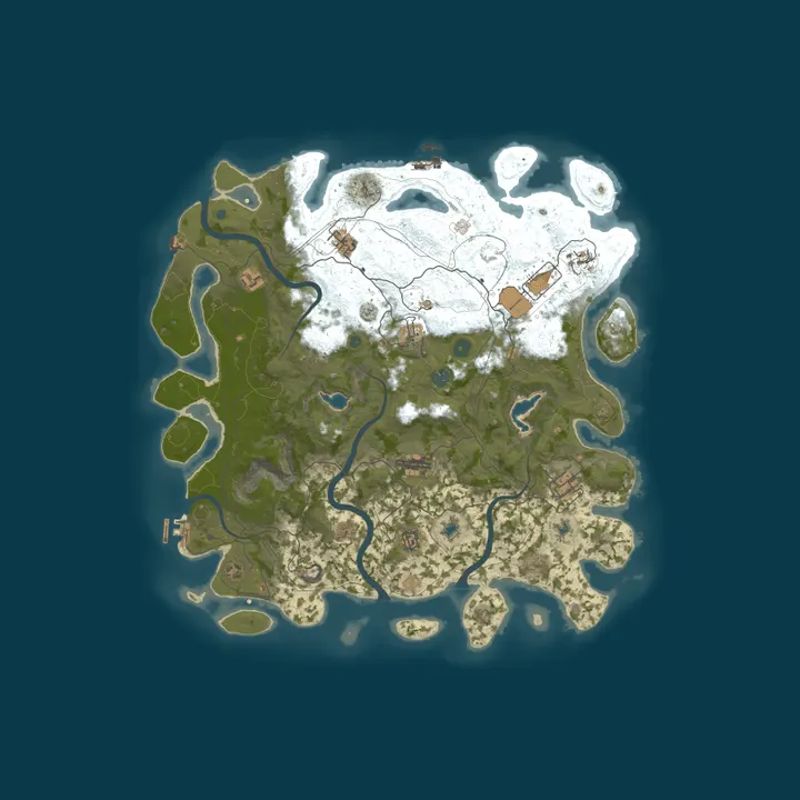 Map of [HZN.GG] - NO KOS|NO DECAY|SCRAP | Wiped 10/01