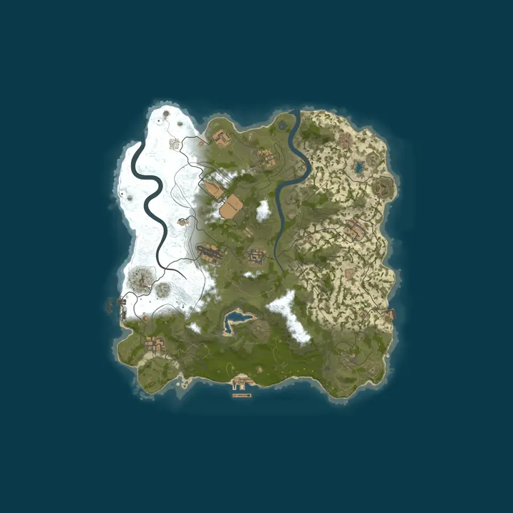Map of US RustLife.net | SOLO ONLY | Fridays | Noob Friendly