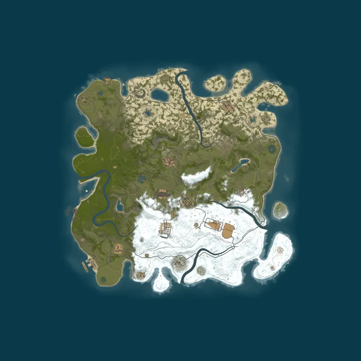 Map of A Dev Shockbyte Server