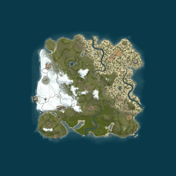 Map of [US] DarkWisp Rust - 2x Main - Monthly