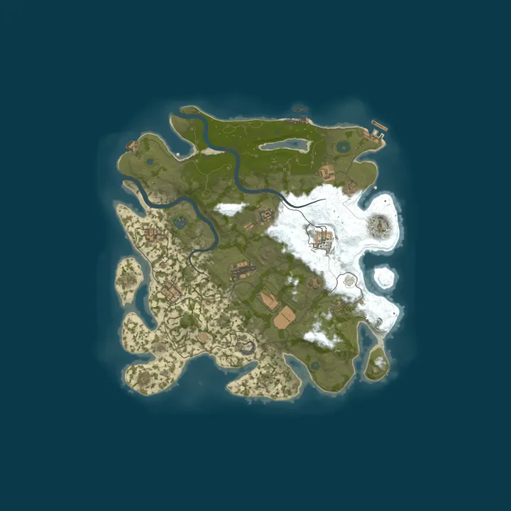 Map of Aegis 2x Gather & Loot | Better Loot |Freshley Full wiped
