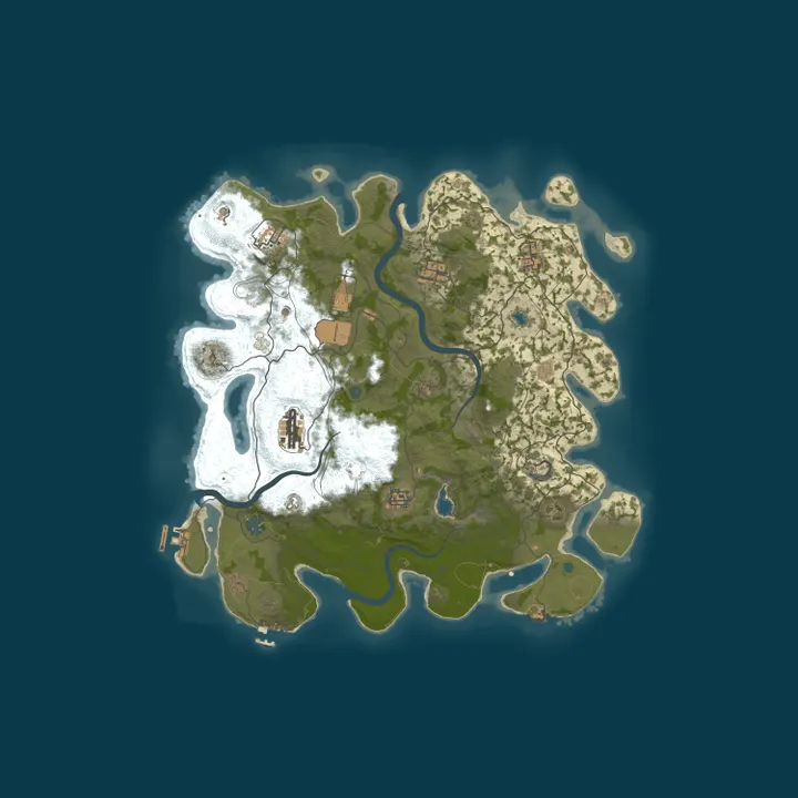 Map of [PvE] Relic Evo | Zombies | No Decay | No Raiding | No Killing