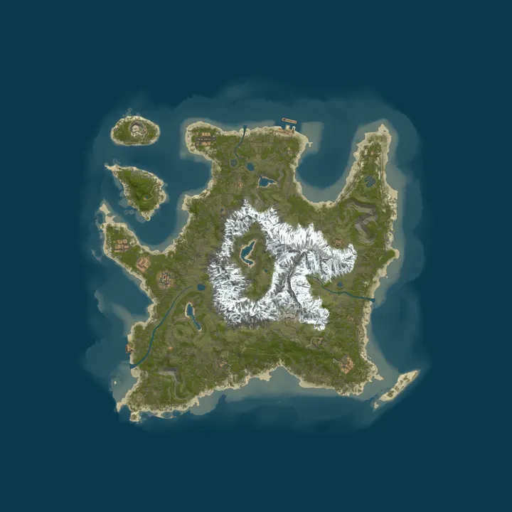 Map of Drunk Potatoes PVE|XPPro-Lvl-UP|Build+|Shops|QOL|BPACK