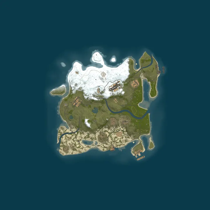 Map of My Untitled Rust Server