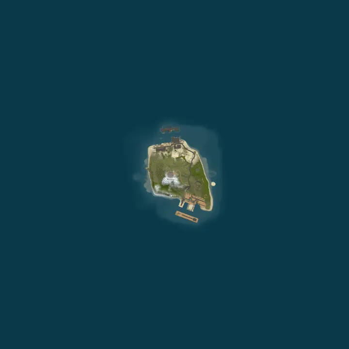 Map of Merens 3X Small Map