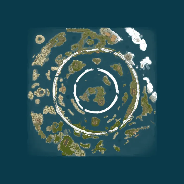 Map of The Zen Den