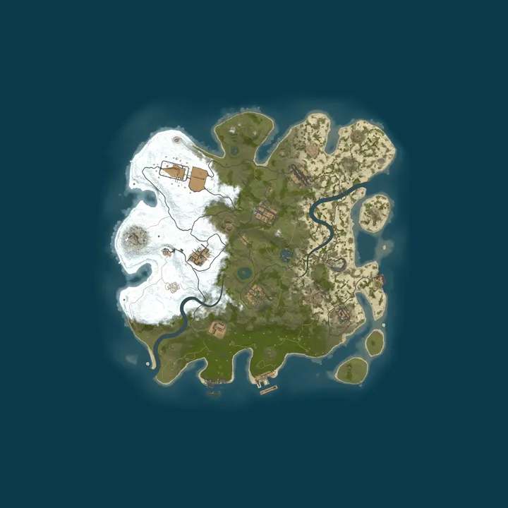 Map of AfterShock | 2x | 5 Man Max | 50% Upkeep | NEW