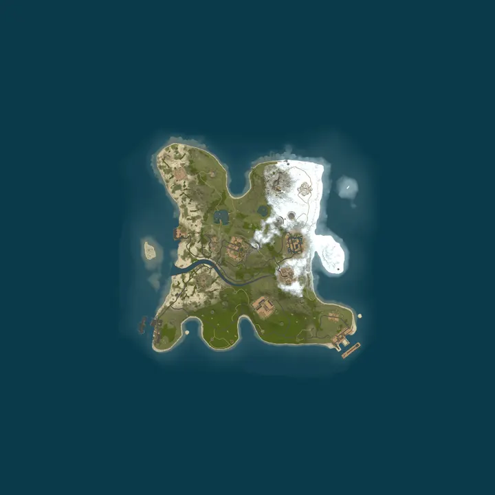Map of IRONHAVEN OUTPOST | 3X | UP TO 3 [NA]