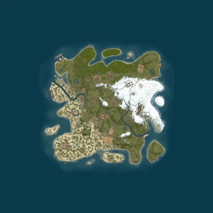 Map of WHISKEY TANGO FOXTROT | VANILLA | MONTHLY