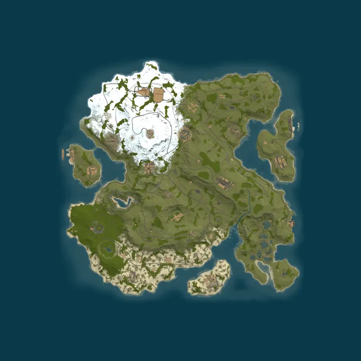 Map of Dustsackies Rust Server