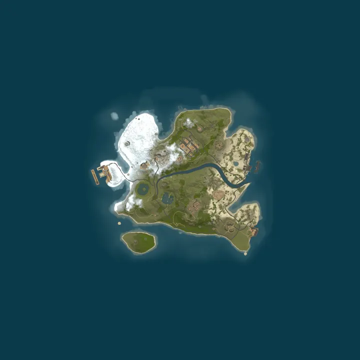 Map of Kavkaz Rust X2 | Trio | RaidBases | 09.10.26 | zombie |