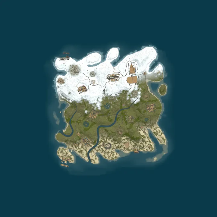 Map of #1 DOZA RUST X20/X50 | MAX5 | LOOT+ | ДЛЯ НОВИЧКОВ