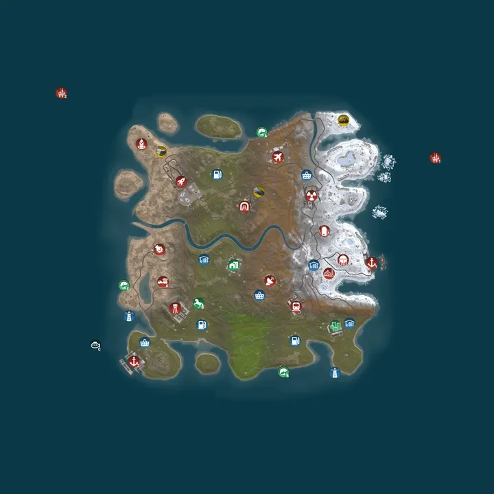 Map of Magic Rust #25 — 2x | Vanilla+ | Pyccкий