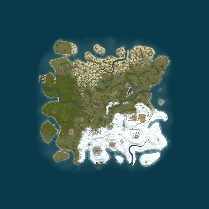 Map of 404 RUST /ДЛЯ НОВИЧКОВ /EU MAIN 13.10