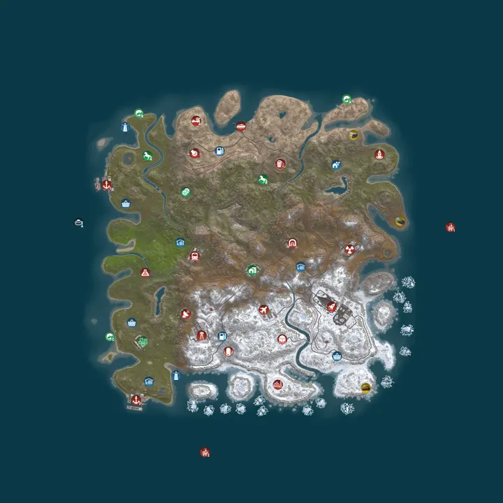 Map of Magic Rust — Long | Kлaccикa x1 | Pyccкий