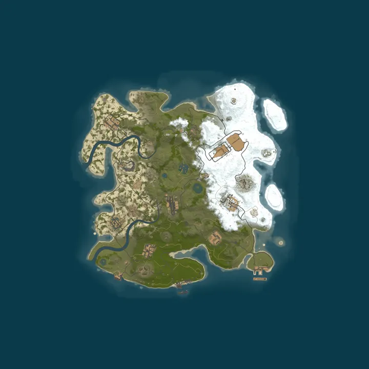 Map of [GER] Grenzgebiet | Solo/Duo | Beginner Friendly | JUST WIPED