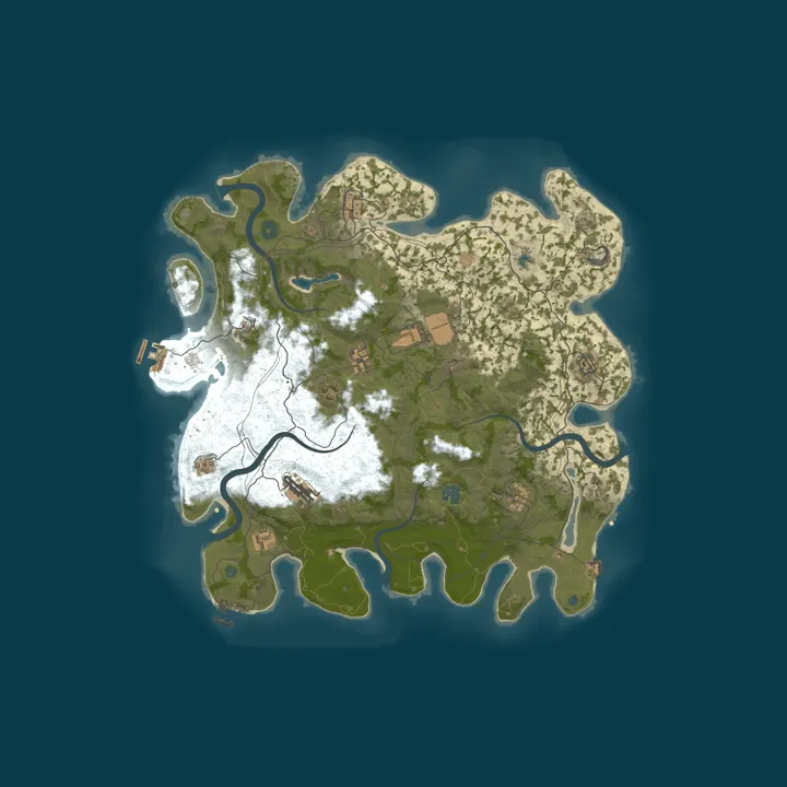 Map of TRIO MODDED - OLDFARTS.LV