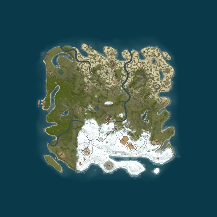 Map of [EU|GER]GrimmZone|Vanilla|OfflineRaidProtection|
