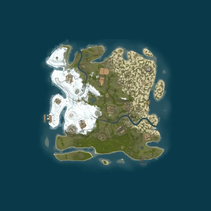 Map of [PVE]  РАСТРЕАЛ [X2|РейдБазы]