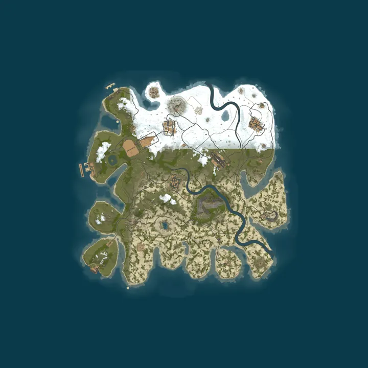 Map of » ProjectGaming.gg | 3X Vanilla | Solo/Duo/Trio | WIPED 10/13