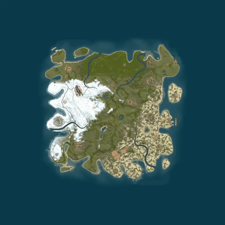 Map of BTARust.net|EU|2x Weekly|50% Upkeep|QoL/Loot+|No Team Limit