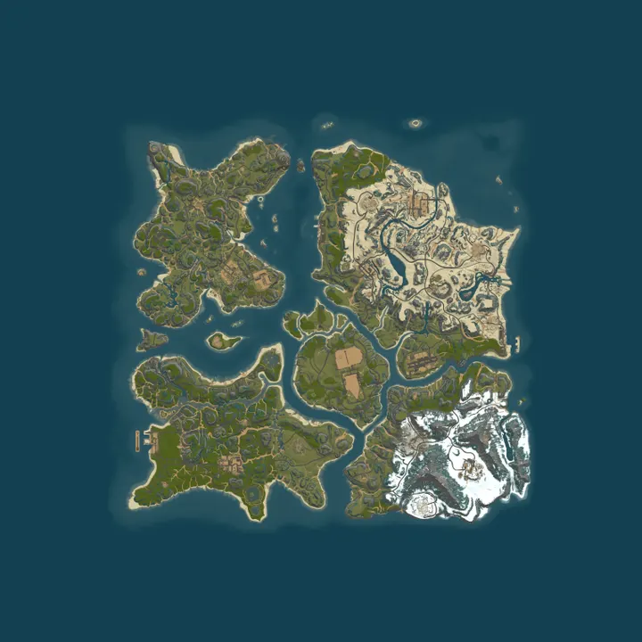 Map of AZUFRE RUST SPAIN | CHILL MODE | VANILLA+ | MAX 4 | RAID FRI-SU