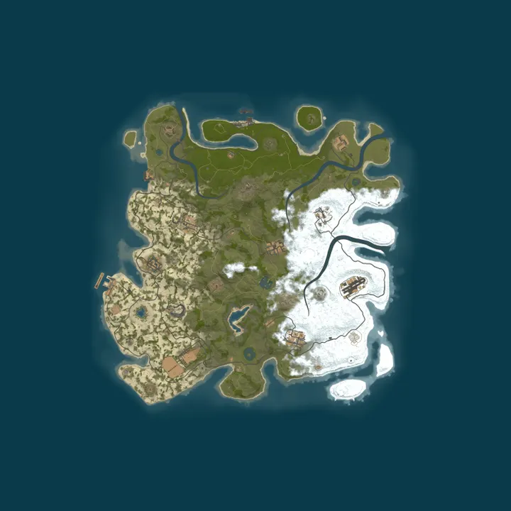 Map of Charred Gulch