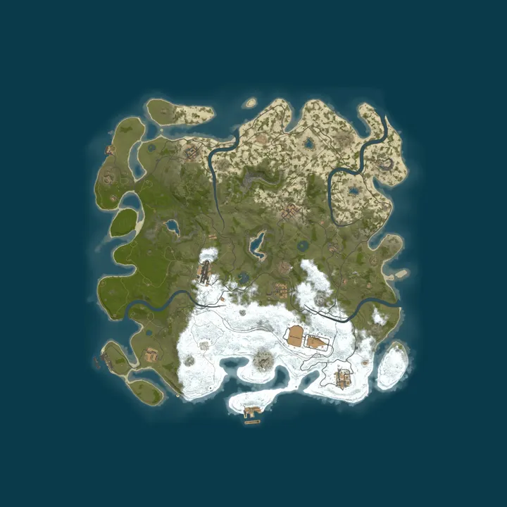 Map of Penitto Rust Server #1