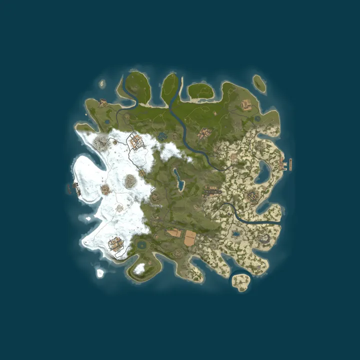 Map of The Long 1/6th Upkeep 2x Nodes, Fun Events