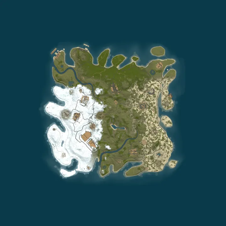Map of Friendly Florida | 2x | Chill | Noob Friendly