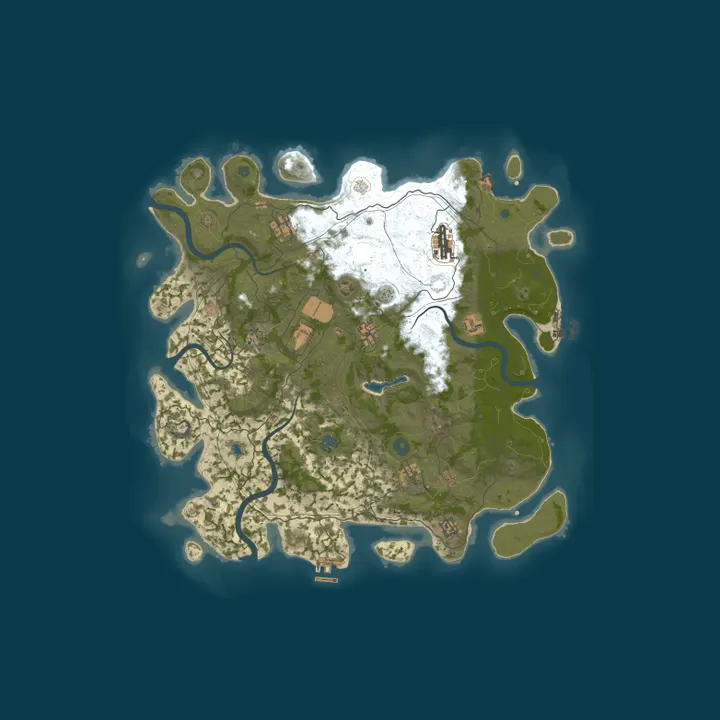 Map of Czar's Test Site